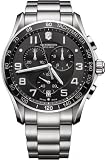 Victorinox Swiss Army Herren-Armbanduhr Chronograph Quarz Edelstahl 241650