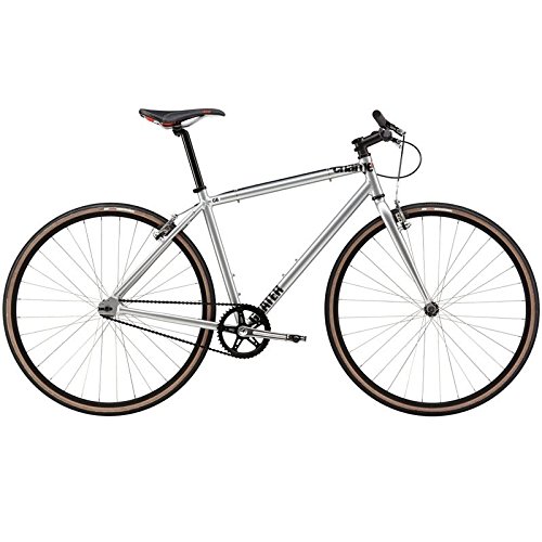 Charge Herren Fahrrad 2015 GRATER 0 Komplettrad Fixednabe, silber, S, 1010020115