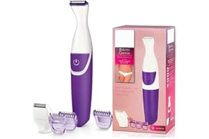 YUYTE Tondeuse Bikini Rechargeable,rasoir electrique femme,Épilation indolore pour peaux sensibles,Précision & Confort,les Sourcils, la Moustache, la Barbe, les Bras, les Jambes,les Aisselles, la