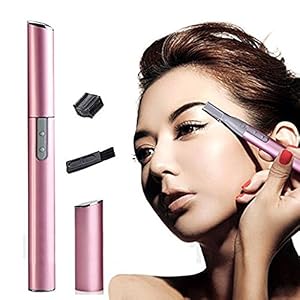 Electric Eyebrow Trimmer Women Facial Trimmer & Eyebrow Styling Kit Electric Pen Trimmer Battery-Operated Shaver with… - Image 2