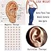 Produktbild happy event 300pcs Magnetfeldtherapie | Ear Patch Auriculotherapie | Akupunktur Samen | Magnetic Therapy Ear Patch Auricular Auriculotherapy Acupuncture Seed