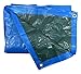 Produktbild Homemaison Abdeckplane Wasserdicht mit Ösen PVC Blau 500 x 800 cm