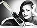 Electric Hair Straightener Brush Hair Curlers Two Use- MONOJOY Ceramic Heated Anti Static without Damage Hair Styling Hairbrush in seconds