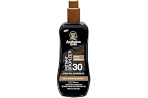 Australian Gold - Sunscreen Spray Gel w. Instant Bronzer 237 ml - SPF 30