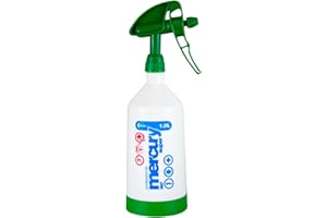 Kwazar Mercury Super Pro+ Spray Bottle with 360 System and Double-Action Spray 1 L Green