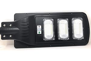 TEMPO DI SALDI Lampione Stradale Faro A Led 90W + Pannello Solare + Telecomando E Crepuscolare