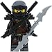 Produktbild LEGO Ninjago Minifigur Cole aus Set 70623 Destiny's Shadow mit 4 GALAXYARMS Schwertern