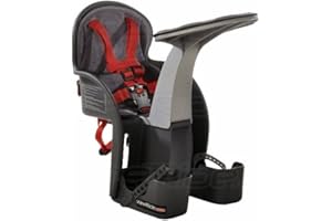 WeeRide Safe Front Mounted Children's Bike Seat - Grey