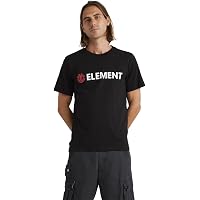 Element Blazin - T-Shirt Uomo In Cotone Biologico – Vestibilità Regular Con Stampa Frontale, Eco-Friendly