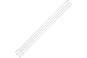 LIUYIFE 2G11 4PIN UV-Desinfektionslampe 36W, UVC-Desinfektions-Kompaktbirne, Mit Filter Verwendet, Geeignet Zur Reinigung und Klärung Von Parkteichen, Gartenfischteichen, Aquarien, Fischtanks, 1 Stück