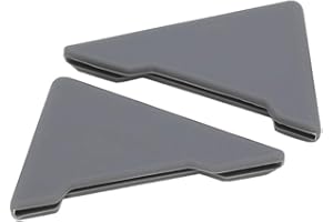 PORFEET Protecteurs De Porte De Voiture, 2Pcs Triangle Coin De Porte De Voiture Coin Silicone Guard Guard Trim Anti-Scratch Protector
