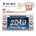 Produktbild A-SURE 7" AUTORADIO DVD GPS Navigation Autoradio Radio navi CD Moniceiver unterstützt Bluetooth DAB Mirrorlink VMCD Für Ford Transit Focus C/S-Max Galaxy Kuga Fusion Fiesta Farbe: Silber ZTFF3RSQ