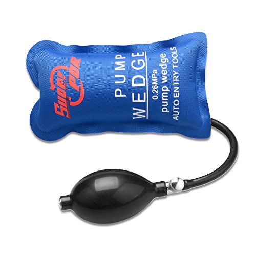 Super PDR® Air Wedge Pump Luftkeilpumpe Keil Aufblasbare Shim gepolsterte Werkzeug für Tür Fenster Auto Geräte Schränke(S Rechteckig 19.3 * 11.3 cm)