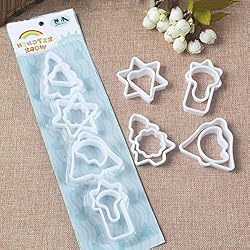 Sparta’s Store Navidad Cortadores Galletas Moldes para Galletas - 8 Piezas