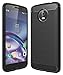 Moto E4 Plus Back Cover Case, Original Rugged Armor Shock Proof TPU for Motorola E4 Plus Mobile 5.5inch Premium Quality, Iron Black by Golden Sand RS.549.00