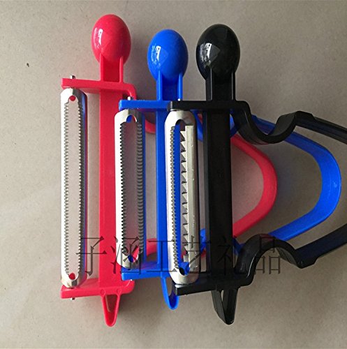 Preisvergleich Produktbild Peeler Obst- und Gemüseschäler Kai seal Edelstahl Julian peeler Klingenschäler für Edelstahl-Klingen, die eine gute Griffigkeit und Augen von Kartoffeln machen.