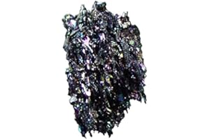 JANNI-SHOP-MINERALIEN Siliziumkarbid Drusenstück Sammlerstück schillerndes Farbspiel ca. 40-50 mm.(3496)