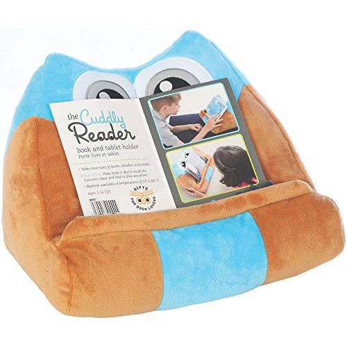 Kinder iPad und Tablethalter fürs Auto, Reisen oder fürs Lesen im Bett – Hund Kuscheltier Buchhalter & Lesekissen – Ideal für Jungen, Mädchen & Kinder aller Altersstufen - 7