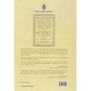 Diccionario De Autoridades (1726-1739) (tomo Iii)
