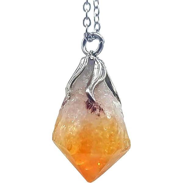 Ciondolo A Goccia In Granato Con Cordoncino Pelle - Pietra Naturale, Lunghezza 100cm, Pezzo Unico - Foto 11