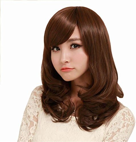 Fashionable Cute Dark Brown Female BOBO Hairstyle High Quality Heat Resistant Synthetic Wig