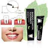 Estamos seguros de que le encantará a tu dentista. Pasta de dientes blanqueadora a base de carbón de bambú natural.
