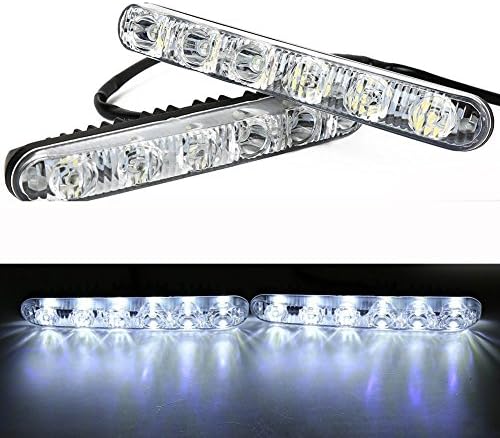 Oncci LED daytime running light 12 V 2 x 6 LED daytime running light daylight running lights daylight.
