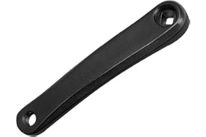 QIAMNI Bicycle Left Crank Arm Set Bike Left Crank Arm Set 170mm Aluminium Single Speed MTB Crankset(Square Hole/Rhombic Hole)