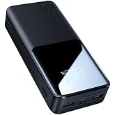 Joyroom JR-QP192 Power Bank 20000mAh 22.5W – Black LCD Display | 2 Inputs & 3 Outputs | Charge 3 Devices USB-C Fast Charging 