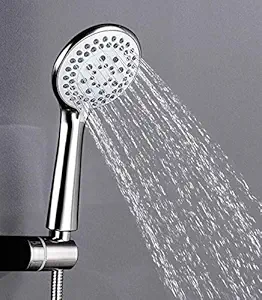 ZAP Delta 5 Flow Function ABS & Chrome Finish Only Hand Shower Without Hose & Bracket