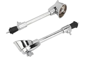 GERMERSE Piedini per grancassa, piedini per batteria in acciaio, speroni per grancassa per strumenti a percussione del kit di batteria