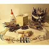 Fertigen Sie ein Kerzen- Töpfchen.aus Treibholz und Muscheln....Kreatives Gestalten