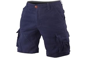 Muscle Alive Uomo Vintage Cargo Shorts Gli Sport Bermuda Campeggio Escursionismo Camuffare Pantaloncini Cotone