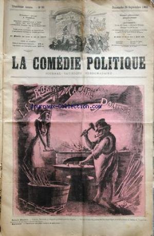 Download COMEDIE POLITIQUE (LA) [No 93] du 26/09/1880