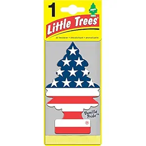 Little Trees U1P-10945 Vanilla Pride Hanging Paper Car Air Freshener