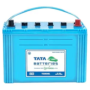 Tata Green Batteries TG Series TG800L 12V 80Ah Utility Vehicle Battery (Under Exchange of Old Battery) 1419511233