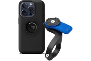 Quad Lock Out Front Bike Phone Holder Kit with MAG Phone Case for iPhone 15 Pro