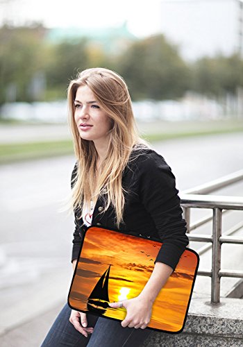 PEDEA Design Tablet PC Tasche 10,1 Zoll (25,6cm) neopren, Ocean Sunset - 4