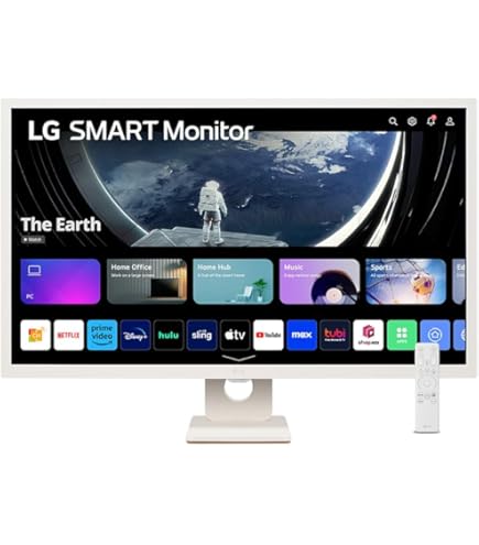 LG MyView Smart Monitor 27SR50F-W Tout-en-Un 27 - Dalle IPS