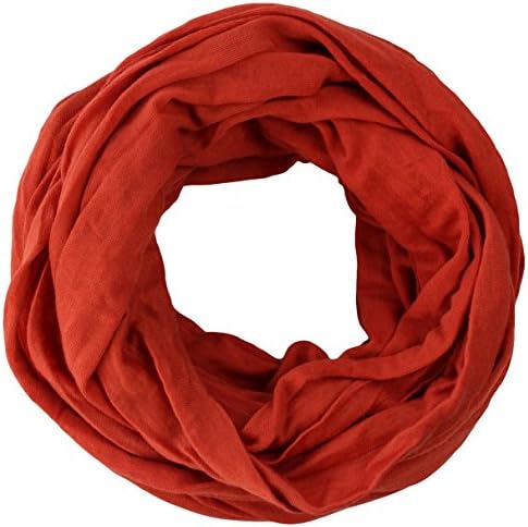 Loop Scarf Women´s Scarf plain colors in fireplace red