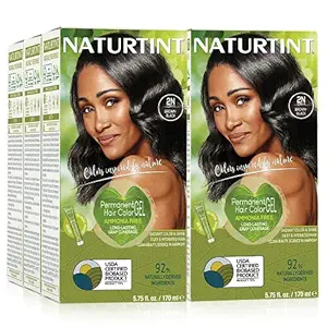 Naturtint Permanent Hair Color 2 N Brown Black, 5.28 Fl Oz (6 Pack)