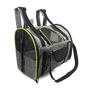 Haibing Breathable Pet Backpack Pet Carrier Bag Folding Bag Dog Out Cat Out Bag Portable Shoulder Bag