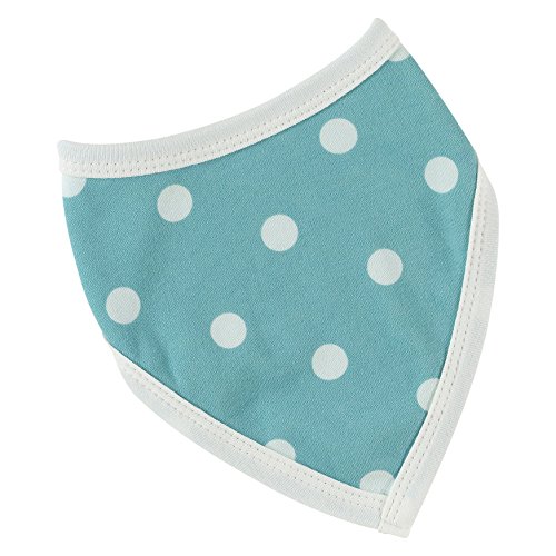 Bears Organics for Kids Spotty "Reversible Neckerchief" Organic Cotton Global Organic Textile Standard Light Blue