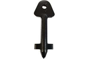 FRADON LOCK Toilet Paper Dispenser Key Kimberly Clark Black Plastic