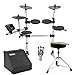 Digital Drums 420 Elektronisches Schlagzeug für Anfänger - im Paket mit Verstärker
