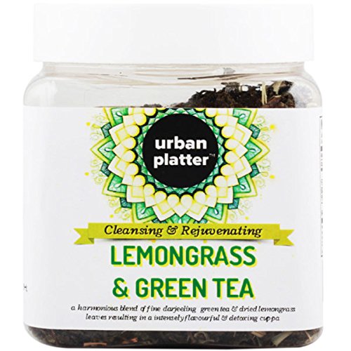 Urban Platter Lemongrass Green Tea, 100g RS.125 (55.00% Off) - Amazon