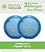 Produktbild Langlebige, waschbare und wiederverwendbar Dyson-DC23-Vorfilter, 2 Stück, ersetzt Dyson-DC23, Teilenummer: 913394–01, entworfen und hergestellt von Crucial Vacuum