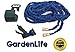 Produktbild 23 Meter Flexibler Gartenschlauch - Extra leicht & platzsparend | nicht knickend von GARDENLIFE inkl. Brause mit 8 Funktionen und Comfort Grip Griff - extra starker Schlauch. Erhältlich in 4 Farben