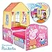 Peppa Pig Toddler Bed and Canopy by HelloHome