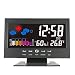 Produktbild kkmoon Multifunktionale Color LCD Thermometer Hygrometer Elektronische Digitale mit Alarm Funktion Uhr Wecker Kalender Comfort Level